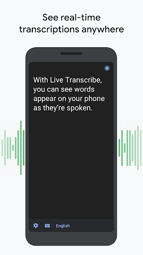 how to use live transcribe